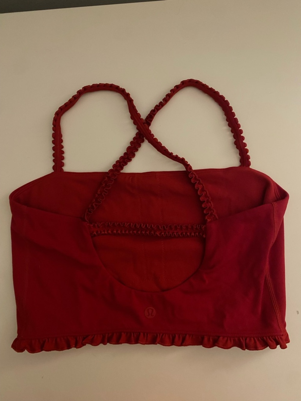 Lululemon Nulu Ruffle-Trim Cropped Tank Top - Picture 3 of 7